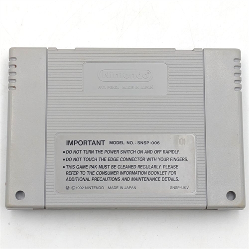 The Jungle Book - Cartridge - SNES Spil - (SCN) (B Grade) (Genbrug)